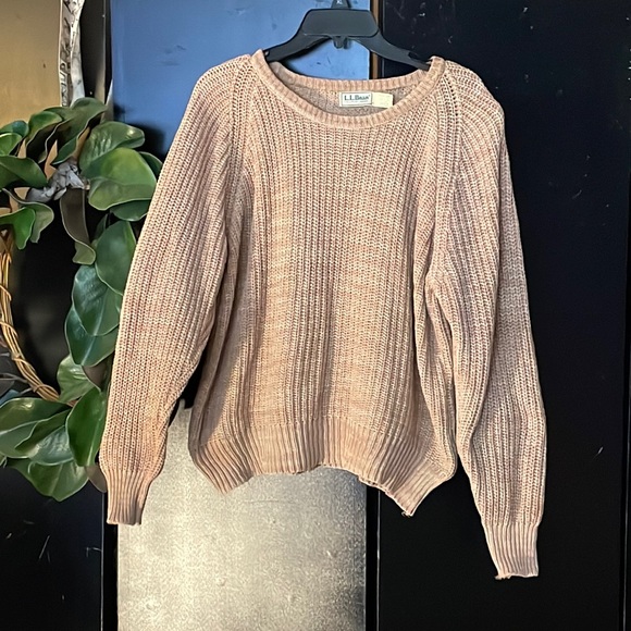 L.L. Bean Sweaters - Vintage 80’s L.L. Bean 100% cotton M sweater